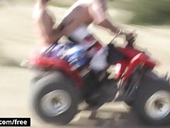 Aaron Bruiser with Stephen Harte at Dirty Rider Part 1 Scene