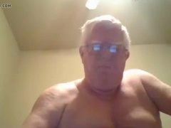 grand-parent jizz On cam