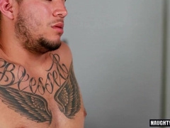 Watch this guy's massive dick work wonders as he gives a hot oral job & gets a cumshot