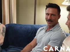 Transcest Strung up DILF Reese Rideout and scorching cousin tag crew FTM youngster