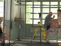 Master Doms And Three Twinks : Nipple Torment And Cock Strokes