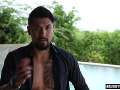 Watch this hot Latina get her ass drilled and filled with hot jizz