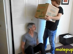 The face of Richard Lennox got smashed with the teen Elis Ataxx beautiful ass