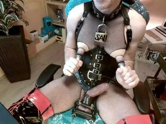 Extraordinary Nip Pump and COCK BALL TORTURE Pig Fuckslut Hoe Fag