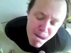 Guys On Spunk - A Married Guy S Spunk Slurping Desire
