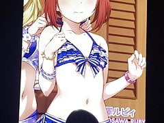 Kurosawa Ruby sop Cum Tribute (Love Live)
