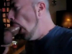 Deep Throating Guy in Suit Cum Swallow 8