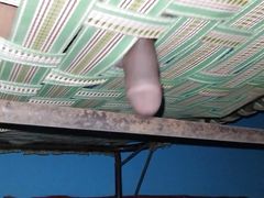 Desi Indian boy fuck his bed when one one at home