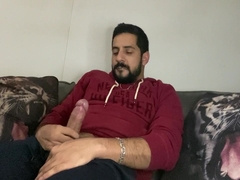 Smoking High On Jerking Off Until Cumming Rodrik Having Fun Alone
