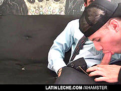 Couple, gay latino, youngster