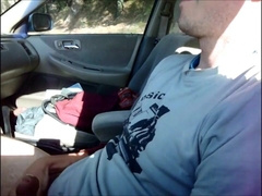 Outdoor Amateur Gay Blowjob and Handjob
