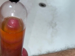 Jizz in pumped wood