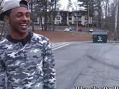 Adam Park's ass was made for a massive black chode