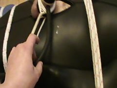 Jerk off by a Milker machine