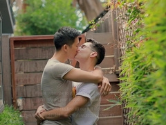 Bi-Racial youngster penetrate, Leo Grand fucks Tyler Wu's Chinese fuckhole