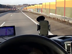 Geil im Firmenauto