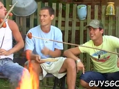 Moist intercourse total of rock hard boners