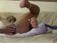 Butt plug, male masturbation, gay jerking off