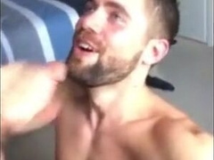Sucking a Thick Cock - Amateur Hunk Blowjob