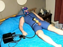 Rubber Pup jizzes with Venus