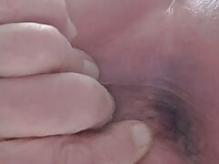 Asshole from below and close