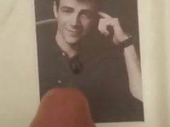Grant Gustin cum tribute 2