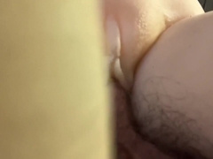 Very Hairy Uncut White Dude With Blue Eyes Fucking Bottom-half With Her Legs In The Air - Lina Paige