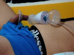 Milking machines, forskin play, outed