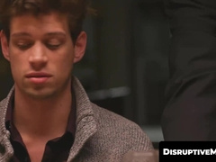 DisruptiveMovie.com - Johnny Ford gangbanged and cumsprayed by seven horny men