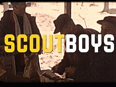 ScoutBoys - Hung, sexy, red-head, Legrand barebacks two boys in a tent