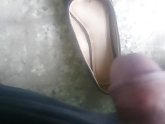 Pissing Inside Hot Girl's shoes