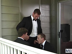 Sexy Connor have a threesome with his buddies JJ and Tommy