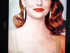 Emma Stone Cum Tribute #1