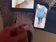 Lena Gercke sneaker fuck