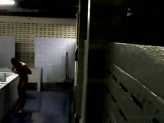 Naked Thai Army Shower 2