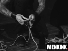 Christian Wilde ruins Brogan with clothespins and waterboard