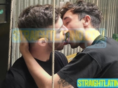 Stunning dude Marcos bends over and let Diego Silvero dominate his ass