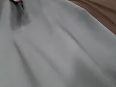 Edging My Thick Uncut Dick