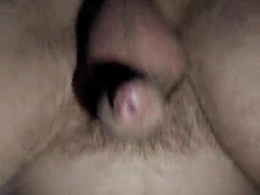 I am taking it deep, passively yet heavily—this is what triggered the masculine pumping out.