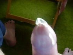 sperm in condom