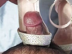 cum in family friend daughter heel