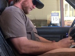 Forearms-Free-for-all Public Jism: Father's Bank Escapade