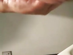 Men at urinal