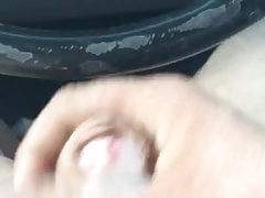 Adam4humiliation public car jerk