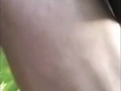 Without a condom Escapade with a Stranger Teddy Outdoors