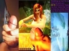 Cum Tribute to Chrismyn (Human, World of Warcraft)