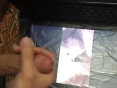 Cumming On His Asian Wife!
