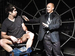 Sex dungeon fuck session with John Magnum and Damien Pierce