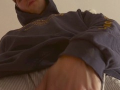 Hard cock, realistic, ass sniffing