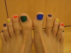 Sweet Feet and Jerked off at the Same Time